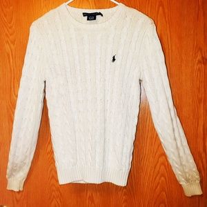 Ralph Lauren womens cable sweater